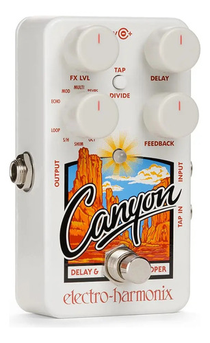 Pedal Electro Harmonix Canyon Delay Y Looper La Plata