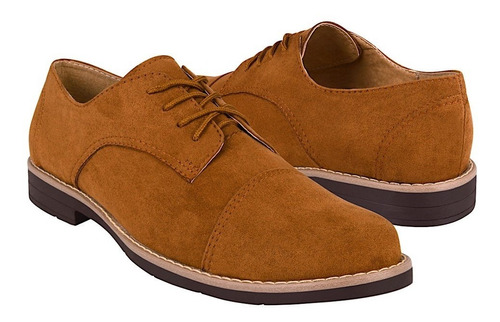 Zapatos Casuales Caballero Stylo 1004 Suede Café