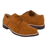 Zapatos Casuales Caballero Stylo 1004 Suede Café