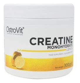 Creatine Monohydrate 300grs 120 Servicios - Ostrovit Sabor Lemon