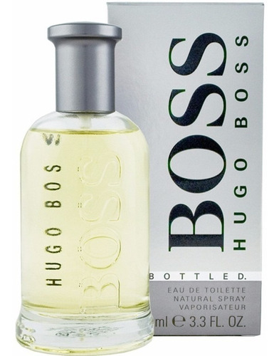 Perfume Hugo Boss Bottled Cinza 200ml Gigante Original Edt