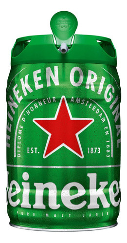 Barril 5l Chopp Heineken - Cerveja Premium