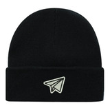 Gorro Avion Papel Beanie Bonete Minimalista #puntomuerto