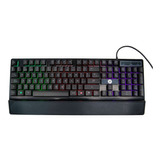 Teclado Gamer Pc Español Compatible Tk-t500 Rgb Genius