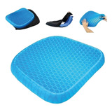 Cojin Almohada Gel Silla Asiento Descanso Flexible Funda 