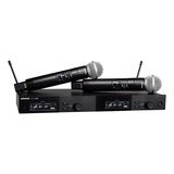 Slxd24d/sm58 Sistema De Micrófono Inalámbrico Doble Shure