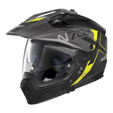 Casco Nolan  N70-2 X Bungee N-com 36 Ngo/gris/ama