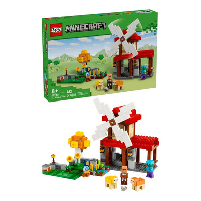 Lego Minecraft Granja Del Molino Con 2 Ovejas Y Zombi 462pz | Envío gratis