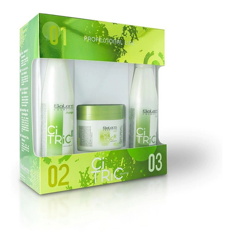 Salerm Cosmetics Citricbalance Acido Kit 3 Pasos Profesional