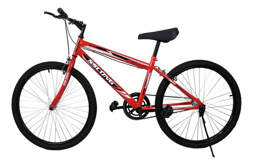 Bicicleta Sportbike Rojo, Rodada 24 Color Rojo Tamaño Del Cuadro 97 Centímetros