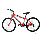 Bicicleta Sportbike Rojo, Rodada 24 Color Rojo Tamaño Del Cuadro 97 Centímetros