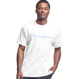 Polera Hombre Champion Graphic Tee Talla M Blanca