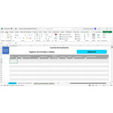 Control De Inventario Con Excel Macros