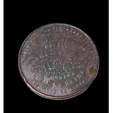 Medalla Colocación Piedra Casa De España Año 1889 - 051