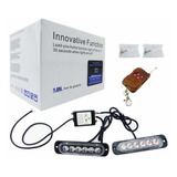 Kit 2 Focos Baliza Led Estroboscópica + Control 12v