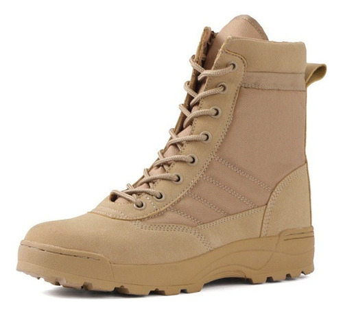 Botas Tácticas Militares Swat De Microfibra For Hombre