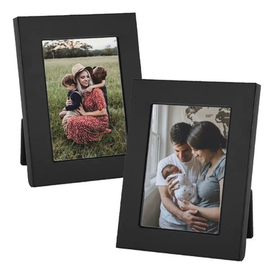 De 2 Portaretratos De Fotografias Ofidosel Marco P Fotos Color Negro | MercadoLibre