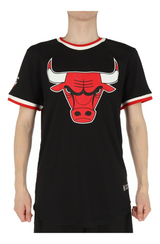 Camiseta Nba Chicago Bulls Ii Hombre Black