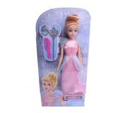 Muñeca Princesas Rapunzel O Cenicienta Con Accesorios 29 Cm
