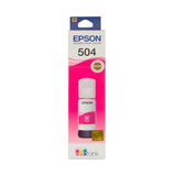 Cartucho Botella De Tinta Epson 504 T504320-al Magenta