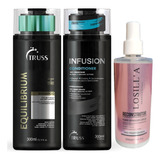 Truss Shampoo Equilíbrio + Condic Infusion + Spray Losilla 