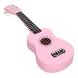 Guitarra Musical Para Niños, Ukelele, Madera, 4 Cuerdas, Tam