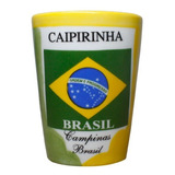 Copo Para Caipirinha Campinas Brasil Em Cerâmica 7cm 250ml 