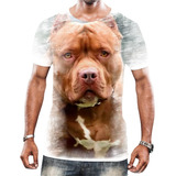 Camiseta Camisa Cachorros De Raça Pitbull Pit Monster Hd 5