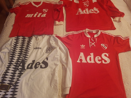 Lote Camisetas Independiente Originales adidas 90'. No Envío