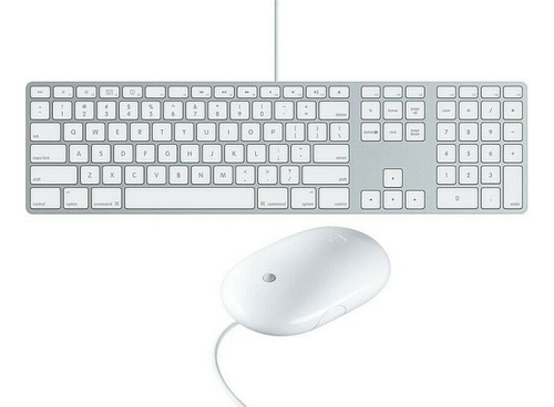 Kit Teclado Y Mouse Apple Original, Modelo A1243 *nuevo