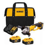 Esmerilhadeira 4-1/2 20v Dewalt Dcg412b + 2 Bat 5ah + Carreg