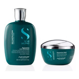 Alfaparf Semi Di Lino Rec Damaged Rep Sh 250ml + Másc 200ml