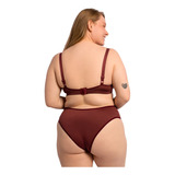 Kit 10 Conjunto Plus Size Lingerie Sutiã Reforçado Calcinha