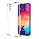 Capa Capinha + Película Vidro 3d Compatível Com Samsung A50