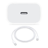 Cargador 20w Y Cable Tipo C A Tipo C Compatible Con iPad