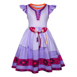 Vestido Femenino Con Personaje De Movie Princess Wish Asha S