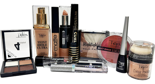 Combo Surtido Maquillaje Tejar Total Nude. Eleccion De Tonos