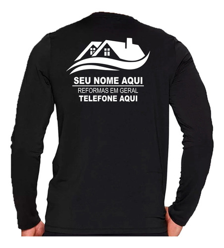 Kit 6 Camiseta Pedreiro Trabalho Uniforme Profissional Uv+
