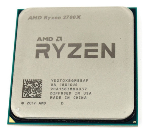 Processador Gamer Amd Ryzen 7 2700x De 8 Núcleo *sem Cooler*