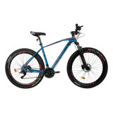 Bicicleta Boston X20 8 Vel Rin 29 Talla M / Azul/rojo.