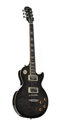 Guitarra EpiPhone Les Paul Standard Plustop Pro En Negro