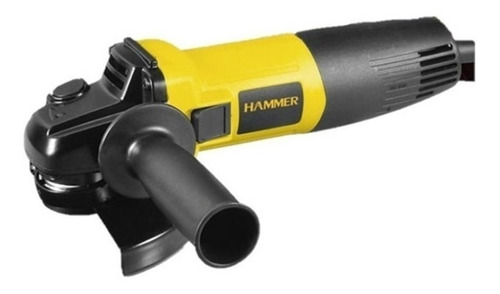 Lixadeira 900w Angular Profissional Hammer Em-900 110v Cor Amarelo/preto