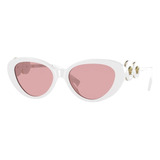 Versace Ve4433u 314/84 Eye Cat Medusa Pink White