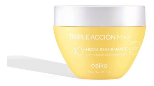 Crema Rostro Triple Accion Max 40+ Esika - g a $119