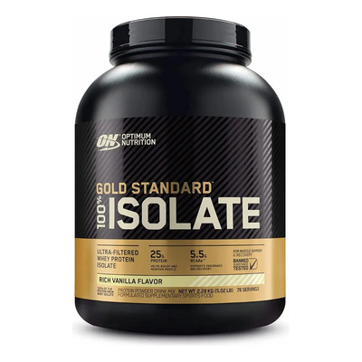 Optimum Nutrition Gold Standard 100 Isolate 5 Lbs Sabor Vainilla | MercadoLibre