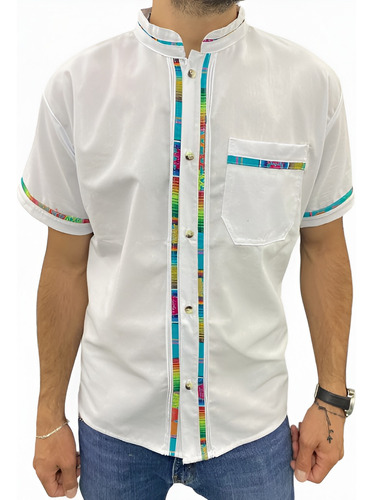 Camisa Manta Tipo Guayabera