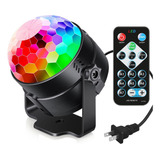 Bola De Luces Led Rgb Con Control Remoto Para Fiesta Disco