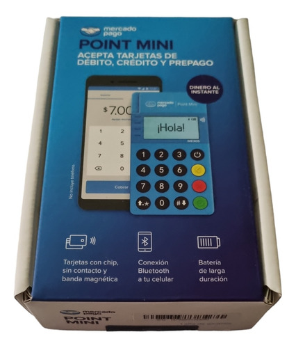 Lector De Tarjetas Mercado Pago Point Mini Crédito Débito