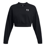 Buzo Under Armour Training Rival Terry Crew Mujer-newsport
