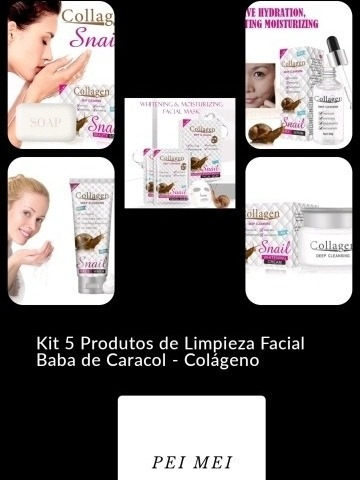 Kit 5 Produtos De Limpieza Facial